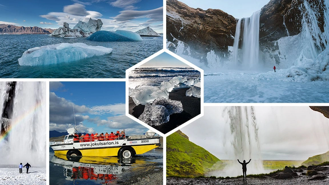 THE LAND OF FIRE & ICE     CONDUCTED/GUIDED TOUR