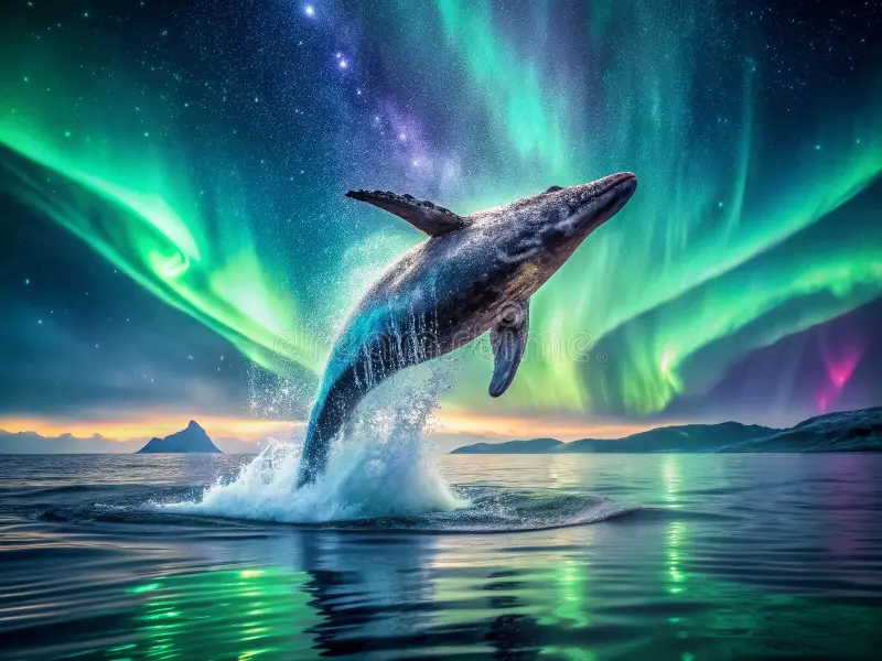 NORTHERN LIGHTS AND WHALE WATCHING
